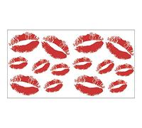 PLAGE 152045 Adesivi murali - Stickers-Kiss, 2 Fogli, 11 x 10,5 cm