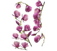 Plage 152754 Adesivi murali - Stickers-Magnolia, Foglio, 48 x 68 cm
