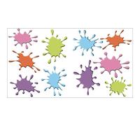 Plage 156005 Adesivi murali - Stickers-Pittura, 2 Fogli, 18,5 x 15 cm