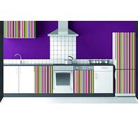 Plage 162204 - Adesivo per cucine e Frigorifero - Graffi - Vinile 180 x 0.1 x 59,5 cm, Multicolore
