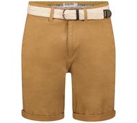GEO NORWAY PLAGEO Men - Bermuda Chino da Uomo con Cintura Pantaloncini Corti Grandi Tasche in Cotone Taglia Regolabile Estivo