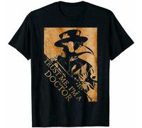 Plague Doctor Trust Me I'm A Doctor Let Me Treat You Vintage T-Shirt Men's Male Black M