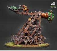 Plagueclaw Catapult Skaven Age of sigmar warhammer COMMISSIONE dipinto