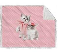 Plaid agnellato Caleffi con stampa digitale 460gr coperta copertina 130 x 160 cm