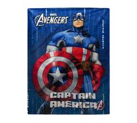 Plaid Bassetti Capitan America coperta in pile Marvel Avengers 130x170 cm