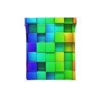 Plaid color arcobaleno, Spremere il portafoglio superiore da donna Borsa portaoggetti Piccola portamonete Portamonete