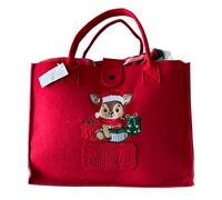 Plaid Con Borsa Preziosa Natalizio Coperta Invernale In Coral Misura 160x210 cm