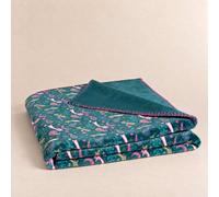 Plaid con fantasia di stelle comete multicolori 130x170 cm