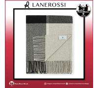 Plaid coperta in puro cachemire Everest Check Lanerossi