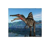 Plaid Coperta Spinosaurus Dinosaur Coperta Universale Divano L