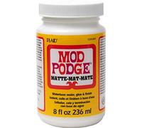 Plaid:Craft Plaid MOD Podge Opaco 8oz / 236ml, Bianco, 230 g