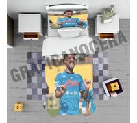 Plaid DRIES MERTENS napoli coperta calda idea regalo goal idol biancheria letto