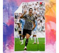 Plaid Federico Chiesa Juventus goal regalo biancheria idolo calcio pile caldo