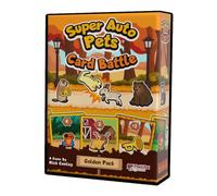 Plaid Hat Games | Super Auto Pets Card Battle Golden Pack | Gioco Di Carte Autonomo Con Trombe E Golden Retriever | 2 Giocatori | 30 Minuti