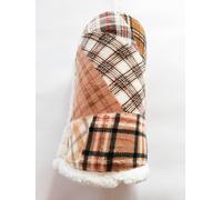 Plaid in pile 3D agnellato caldissimo stampati matrimoniale 200x210 cm.D30