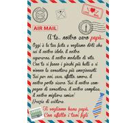 Plaid in pile A te nostro caro Papà dedica lettera idea regalo dai figli