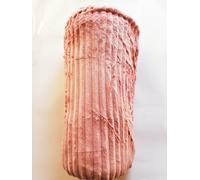 Plaid in pile agnellato caldissimo in tinta unita matrimoniale 200x220 cm. D90