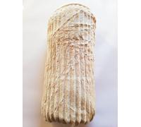 Plaid in pile agnellato caldissimo in tinta unita matrimoniale 200x220 cm. D90