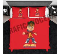 Plaid in pile Alvin and the Chipmunks Superstar coperta calda idolo idea regalo