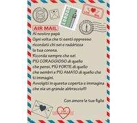 Plaid in Pile Dedica Lettera idea regalo coperta famiglia da figlio a genitore