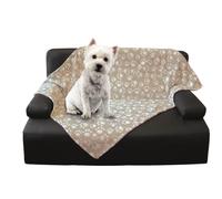 Plaid in pile "EMMI" Classic beige; L x P: 50 x 75 cm