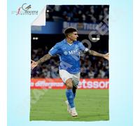 Plaid in Pile Giovanni Di Lorenzo Napoli goal idea regalo tifosi idolo calcio