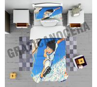 Plaid in pile Holly e Benji cartoni tv idoli campioni coperta calda idea regalo