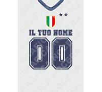 Plaid in pile Inter Personalizzato con Nome e Numero regalo per tifoso