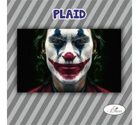 Plaid in pile JOKER film Arthur Fleck gotham clown coperta calda idea regalo
