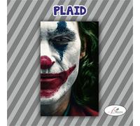 Plaid in pile JOKER film Arthur Fleck gotham clown coperta calda idea regalo