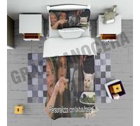 Plaid in pile MEME GATTO PERSONALIZZA CON LA TUA FRASE coperta calda regalo