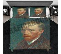 Plaid in Pile Vincent Van Gogh quadro Notte Stellata Pittore dipinto idea regalo