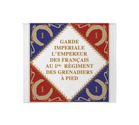 Plaid Napoleon's Guard Flag Coperta Personalizzata Divano S