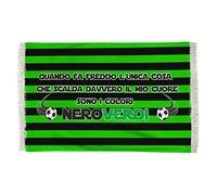 Plaid Neroverde - Quando fa freddo l'unica cosa che scalda davvero il mio cuore sono i colori NeroVerdi - Neroverde - Calcio - Coperta Pile Invernale - Squadre Calcio - Idee Regalo