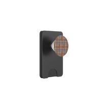 Plaid & Paws: edizione Soft Brown Scottish Terrier PopSockets PopWallet per MagSafe