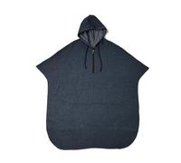 Plaid per Sedia a Rotelle per Anziani - Coperta con Cappuccio Impermeabile per Inverno, Caldo e Morbido Doppio Strato in Pile, Lavabile in Lavatrice per Uso Interno ed Esterno