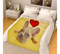 Plaid Personalizzato con la Foto del tuo Cane coperta calda idea regalo