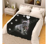 Plaid Personalizzato con la Foto del tuo Cane coperta calda idea regalo