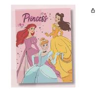 Plaid Principesse Disney in Pile coral 100x150 cm