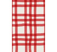 Plaid Red and Beige Notebook Journal - Cozy Winter Aesthetic Lined Writing Journal for Christmas, Holiday Season, Aesthetic Journal for Women, Men, ... for Notes, Lists, Planning, and Journaling