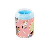 Plaid Rosso Cartoon Cani Gioco di Corsa Riutilizzabile Cane Rondella del piede Morbido Silicone Spazzola Piedi Forniture per la toelettatura per cani di taglia media e grande