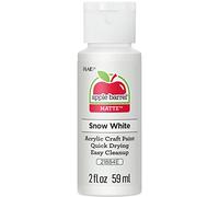 Plaid Snow White Apple Barrel Acrylic Vernice acrilica, Biancaneve, 2oz, 59 unità