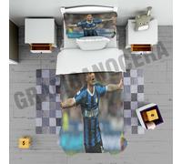 Plaid STEFANO SENSI Inter coperta calda pile idea regalo idolo biancheria letto