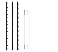 Plain End Scroll Saw Blade Set | Assortment Sturdy Wood Cutting for Plastic High Carbon Steel Blades(80Pcs)