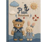 Plain Notebook: Dream, Create and Be Kind - A Cozy Linen-Inspired Journal