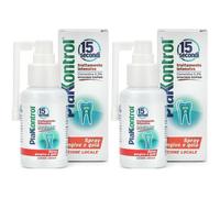 Plakkontrol 15 Secondi Collutorio Spray 50 Ml 2x50 ml