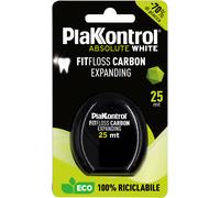 plakkontrol fit floss carbon expanding filo interdentale 25 metri