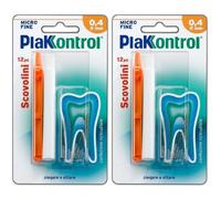 Plakkontrol Minigrip Scov0,4Mm 2x10 pz Spazzolino da denti