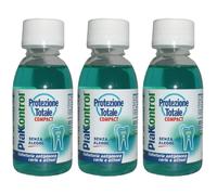 Plakkontrol Protezione Totale Compact Collutorio 3x99 ml Collutorio