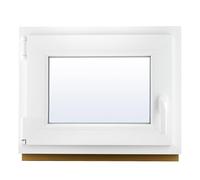 PLAMET. Finestra in PVC - finestra in plastica, finestra in plastica - protezione contro i furti con scasso - isolamento dal rumore, dal vento - colore bianco - 600x500 cm - 4-16ar-4i